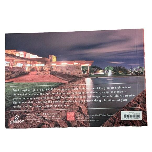 NEW! Frank Lloyd Wright Postcard Book 30 postcards Architecture - Picture 3 of 3